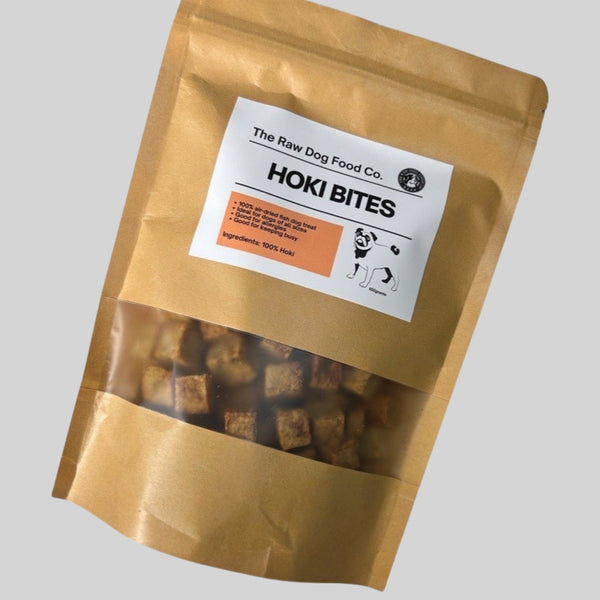 Air-Dried Hoki Bites: Omega 3 for Pets