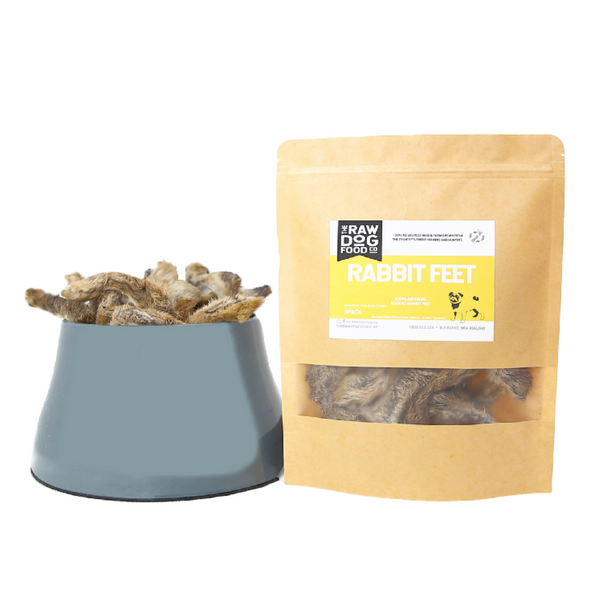 Air-Dried Wild NZ Rabbit Feet: Natural and Wholesome Treat for Pets