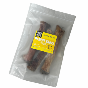 Air-Dried Wild Rabbit Skin: Natural and Wholesome Treat for Pets