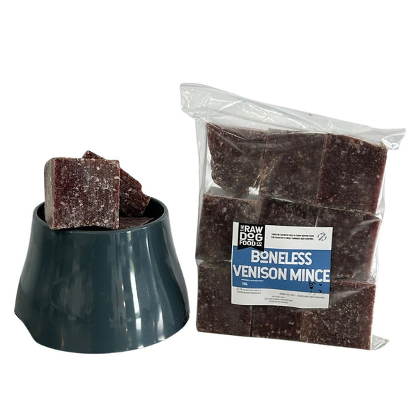 Boneless Venison Minced Cubes: LIMITED STOCK!