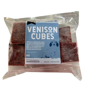 A packet of venison mince available in nz for pets. 