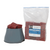 A plastic bag labeled 'VENISON MINCE' next to a bowl filled with minced venison cubes.
