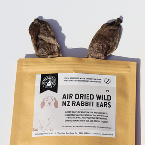 Air-Dried Wild NZ Rabbit Ears: Natural and Nutritious Treat for Pets