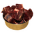 An image of a bowl of beef meat for dogs. 