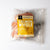An image of frozen salmon steaks intended for pet food consumption.