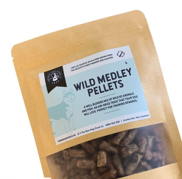Air-Dried Wild Medley Treats: A Blend of Wild Meat for Pets