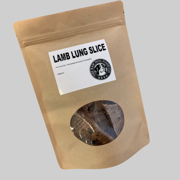 Air-Dried Lamb Lung Slice: A favourite for Pets